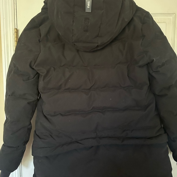 NWT MSRP $2400 TEMPLA Women's Black 3L Verba Convertible Down Coat - Size Large - Picture 7 of 11